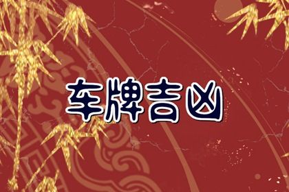 号码吉凶是什么